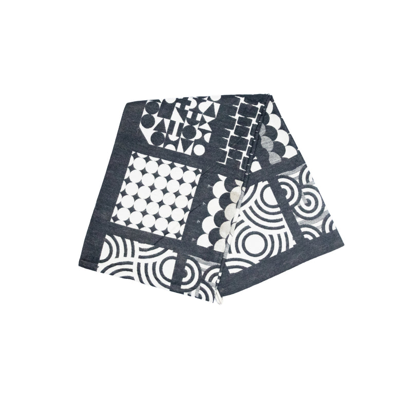 Bufanda tipo chalina casual-formal TWIST SIDE suave y abrigadora varios diseños para dama