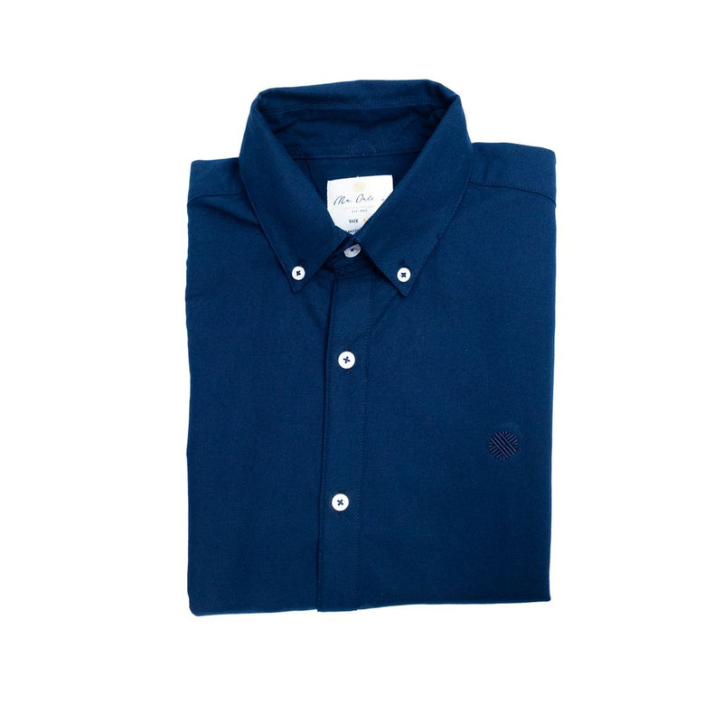 Camisa casual MR.ORTEGA botton down manga larga para hombre