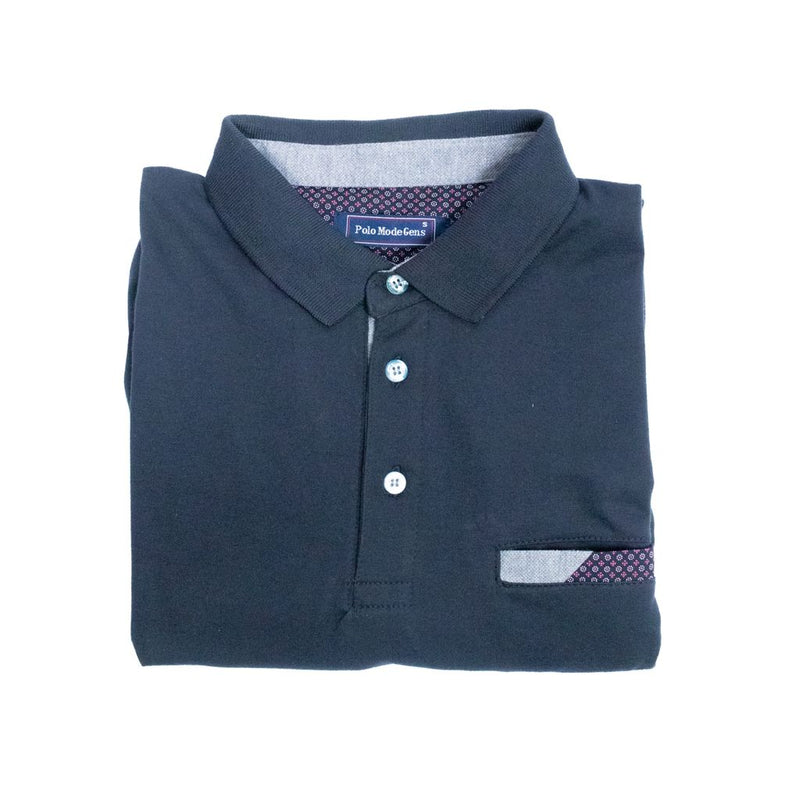 Playera  tipo polo MODE GENS manga larga para hombre
