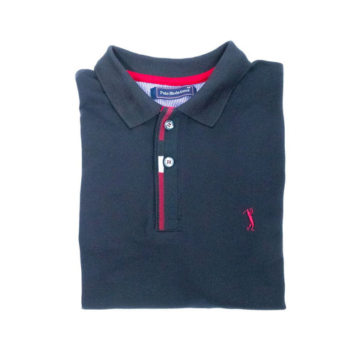Playera  tipo polo MODE GENS manga larga para hombre