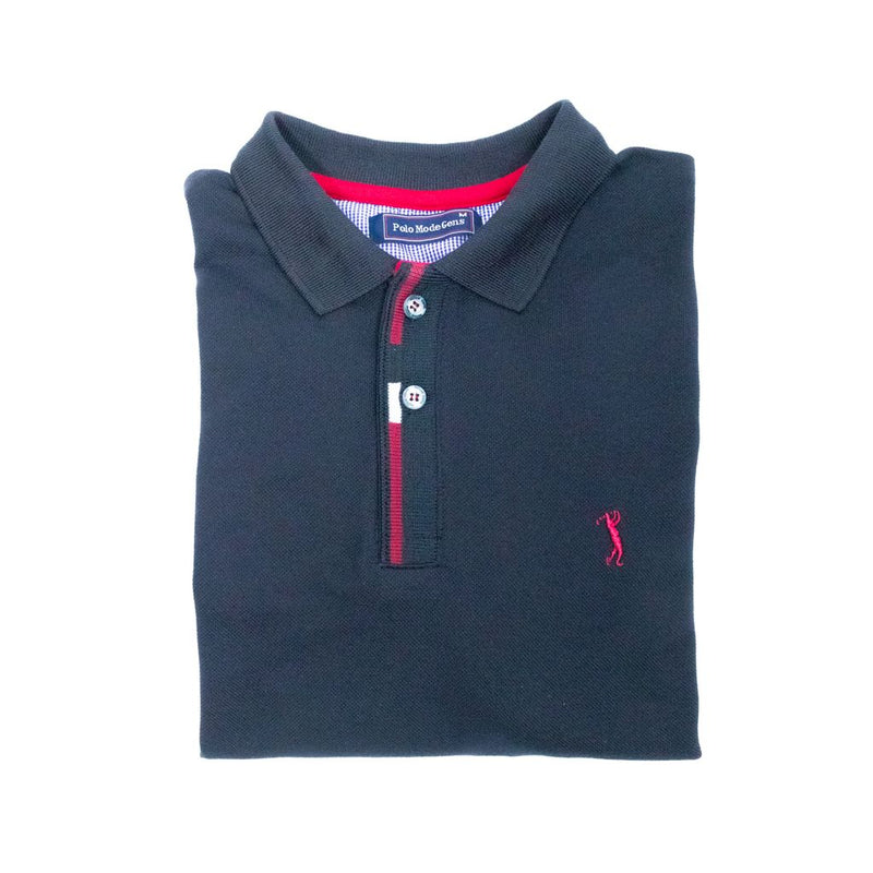 Playera  tipo polo MODE GENS manga larga para hombre