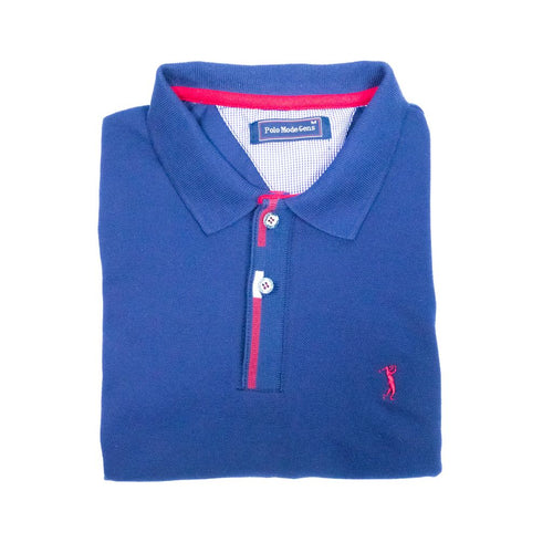 Playera  tipo polo MODE GENS manga larga para hombre