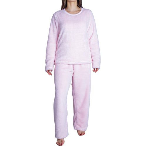 Sudadera de pijama TOPS & BOTTOMS teddy bear para mujer