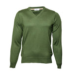 Sueter formal cerrado OSCAR FRANCO cuello en "V" para hombre