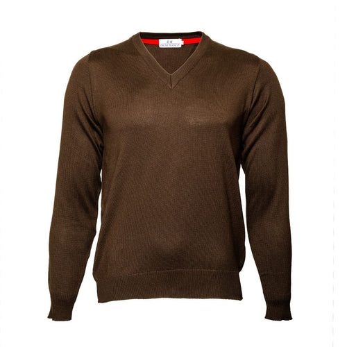 Sueter formal cerrado OSCAR FRANCO cuello en "V" para hombre