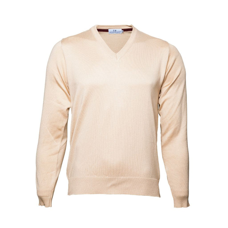 Sueter formal cerrado OSCAR FRANCO cuello en "V" para hombre