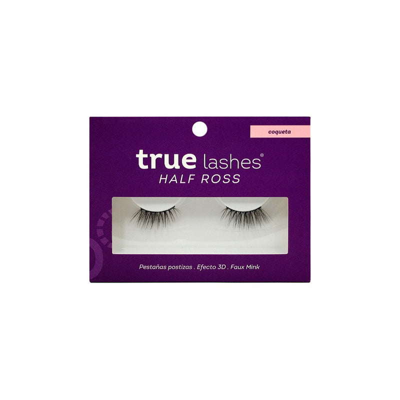 Pestañas postizas TRUE LASHES half ross coqueta