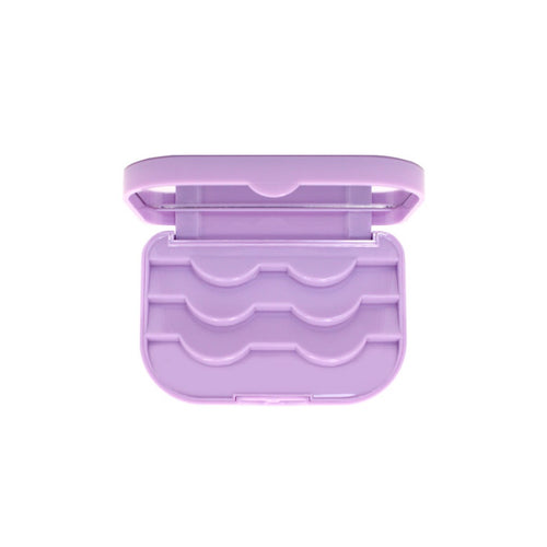 Estuche para pestañas TRUE LASHES morado