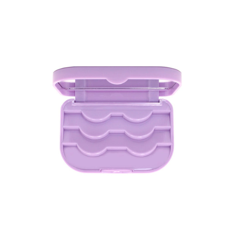 Estuche para pestañas TRUE LASHES morado