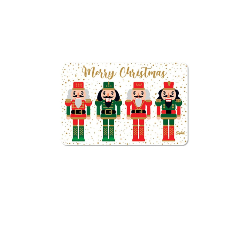 Mantel SYBEL navideño con cascanueces multicolor modelo MASYB2511NAV