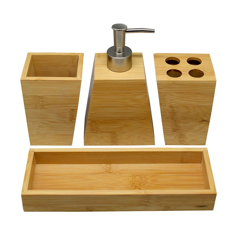 SET DE BAÑO BAMBU BASB-4968 HUT