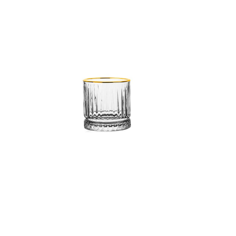 VASO DOF ELYSA FILO ORO 355ML VITTORI