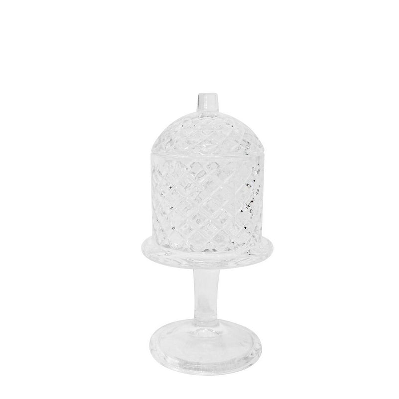 DULCERO C/CAPELO VIDRIO 20CM MM.GZD.121