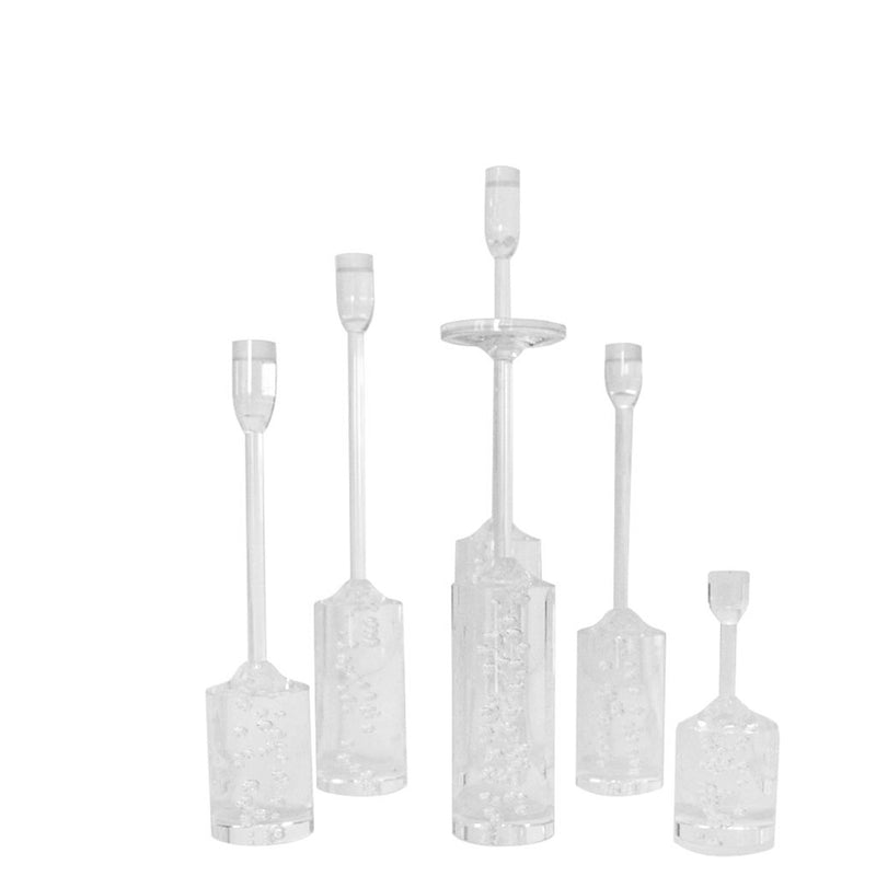 Juego de 6 candelabros EL TRIUNFO elegantes y atemporales
