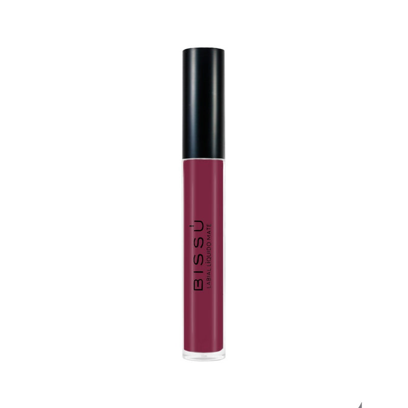 Labial líquido BISSU acabado mate rosa