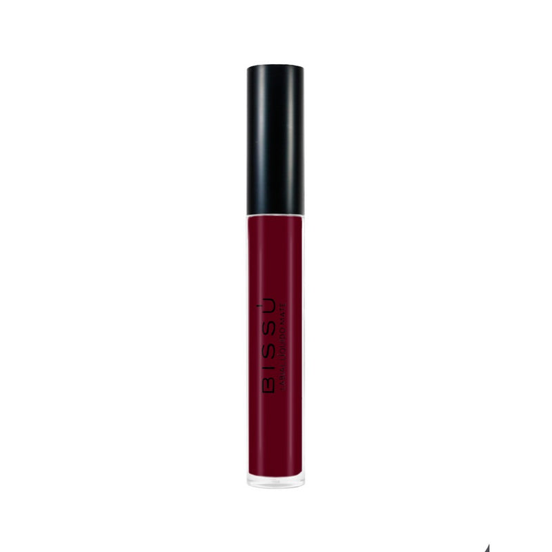 Labial líquido BISSU acabado mate vino