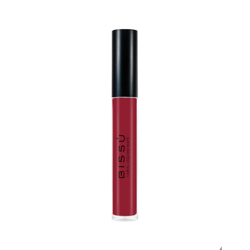 Labial líquido BISSU acabado mate rosa