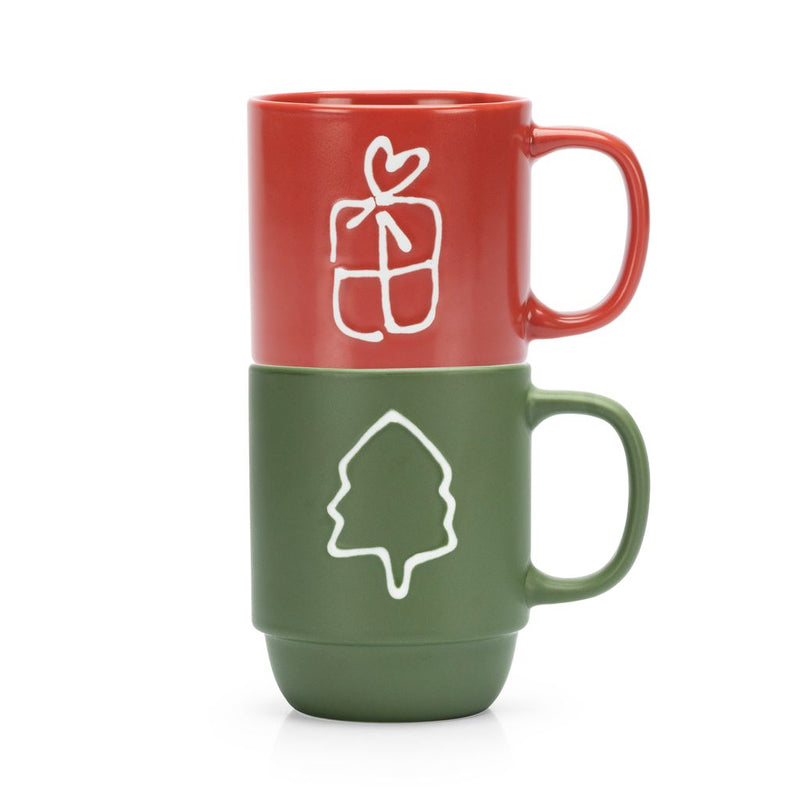 JGO 2 TAZAS GIFTMUG 415 ML CROWN BACCARA