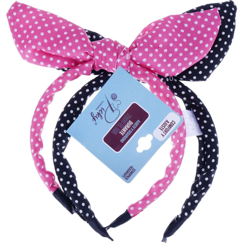 Diadema de orejas PICKY negra para niña