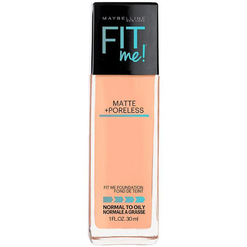 Base de maquillaje líquida Fit Me MAYBELLINE matte poreless Natural Beige