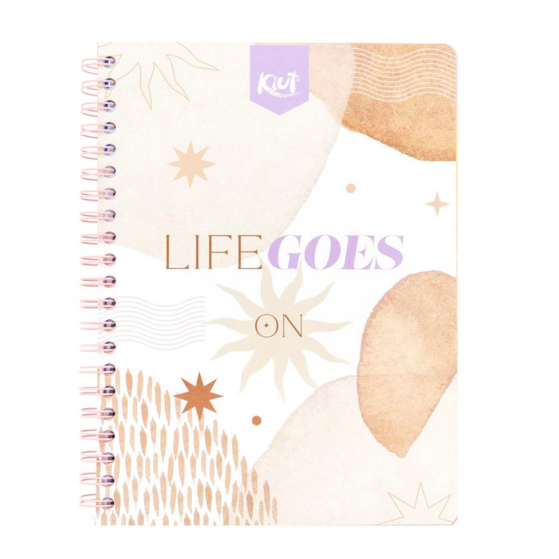 Cuaderno profesional doble argolla Kiut RY 200 hojas