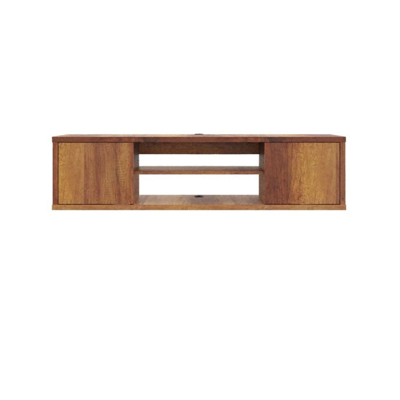 MESA TV GOOD 140 FLOTANT CARAMELO MADERK