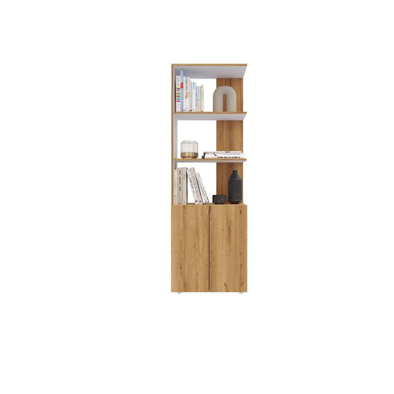 BIBLIOTECA GRACE CON PUERTAS DUNA MADERK