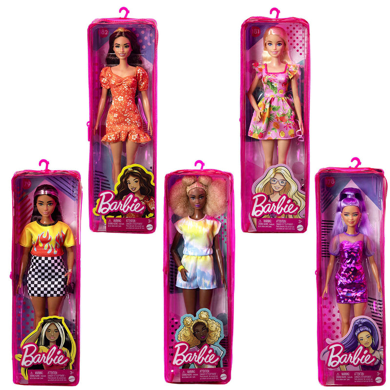Mattel Barbie Muñeca Cabello Negro Trenzado GRB63