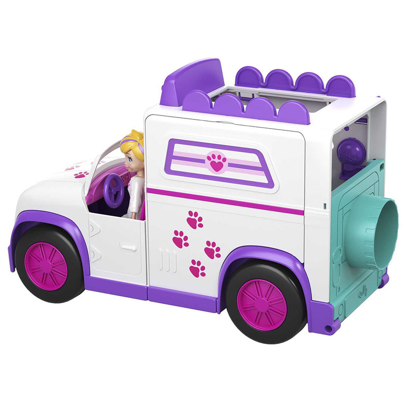 POLLY POCKET HOSPITAL MOVIL ANIMALITOS