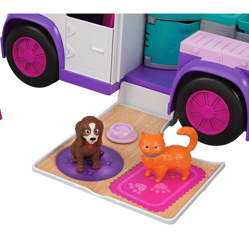 POLLY POCKET HOSPITAL MOVIL ANIMALITOS