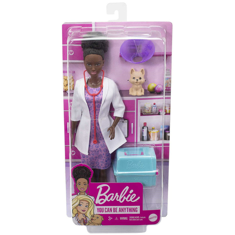 Mattel Barbie Muñeca Veterinaria con accesorios GTN84