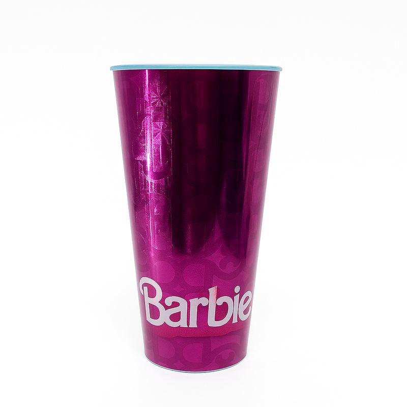 Vaso metálico BARBIE 700 Ml 1685-786