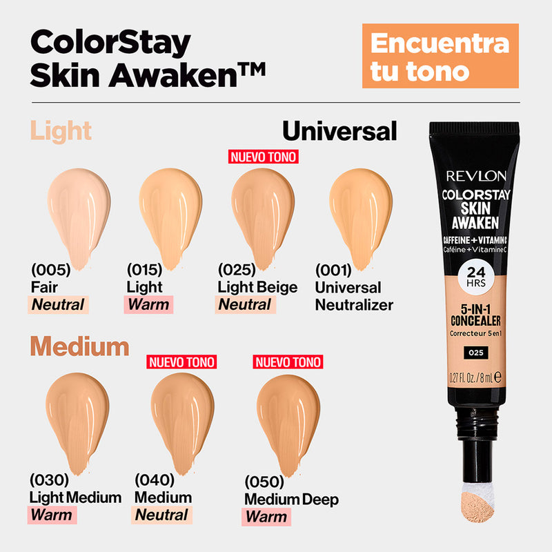 Corrector ColorStay™ Skin Awaken 5-in-1 Concealer