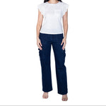 Jeans OGGI wide leg para dama