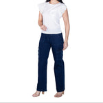 Jeans cargo FOLEYS bolsas funcionales para dama