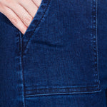Jeans cargo FOLEYS bolsas funcionales para dama