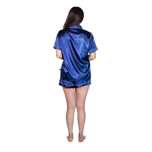 Pijama de charmus JEVEC con manga corta y short para mujer