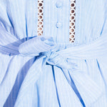 Vestido corto STREET GLAM manga 3/4 para dama