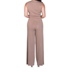 Conjunto tejido FERRIANO con pantalón amplio para dama