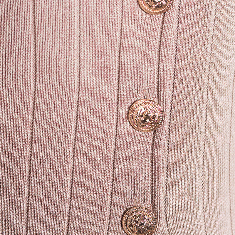 Conjunto tejido FERRIANO con pantalón amplio para dama