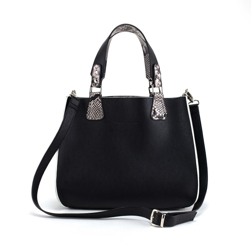 Bolsa doble vista NURIA MORERA Siurana color negro