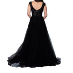 Vestido de fiesta STREET GLAM con abertura para dama