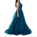 Vestido largo de fiesta STREET GLAM para dama
