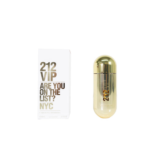 Eau de parfum 212 vip CAROLINA HERRERA para mujer 80 Ml