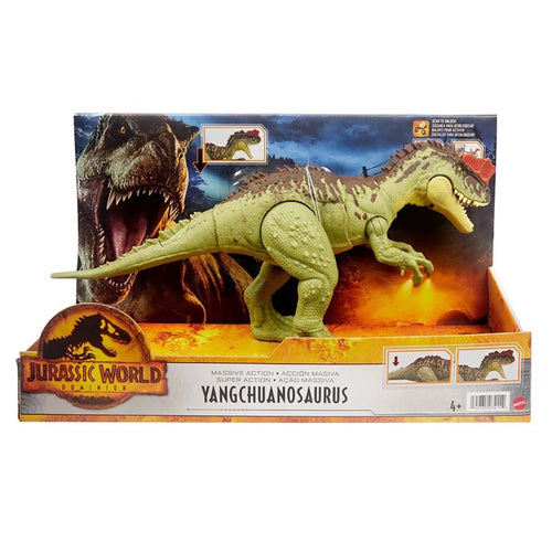 Jurassic World Yangchuanosaurus Dinosaurio Acción Masiva HDX49