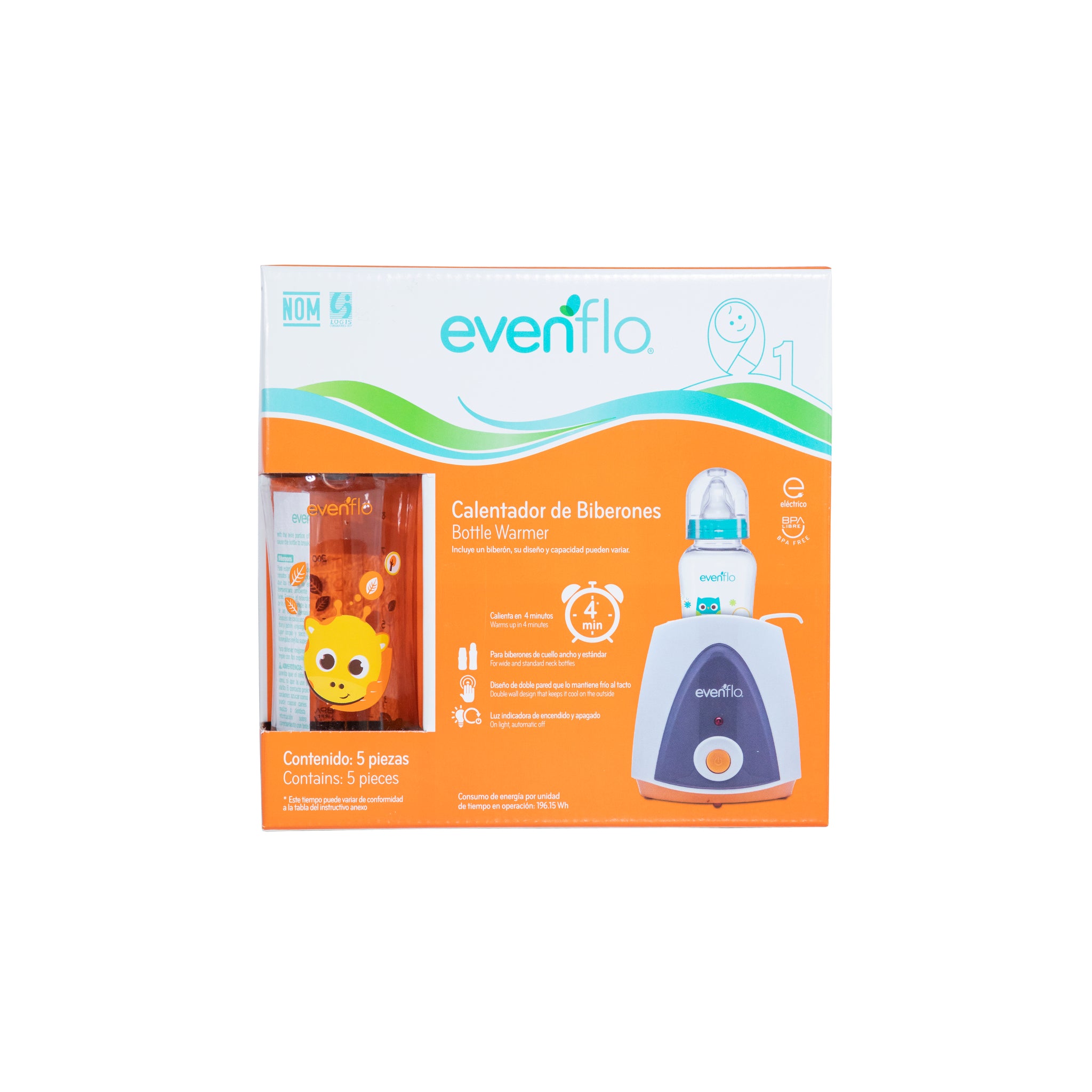 calentador de mamilas evenflo Calentador para Biberones Evenflo – Tienda en Línea Acrópolis