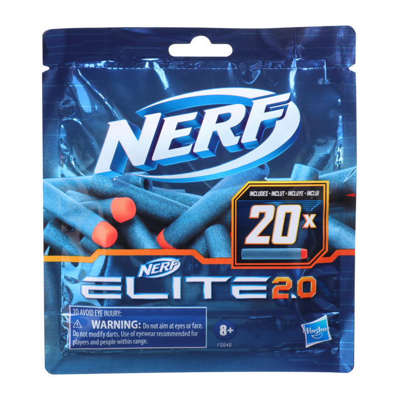 Nerf Dardo Repuesto Elite 2.0 20Pz F0040