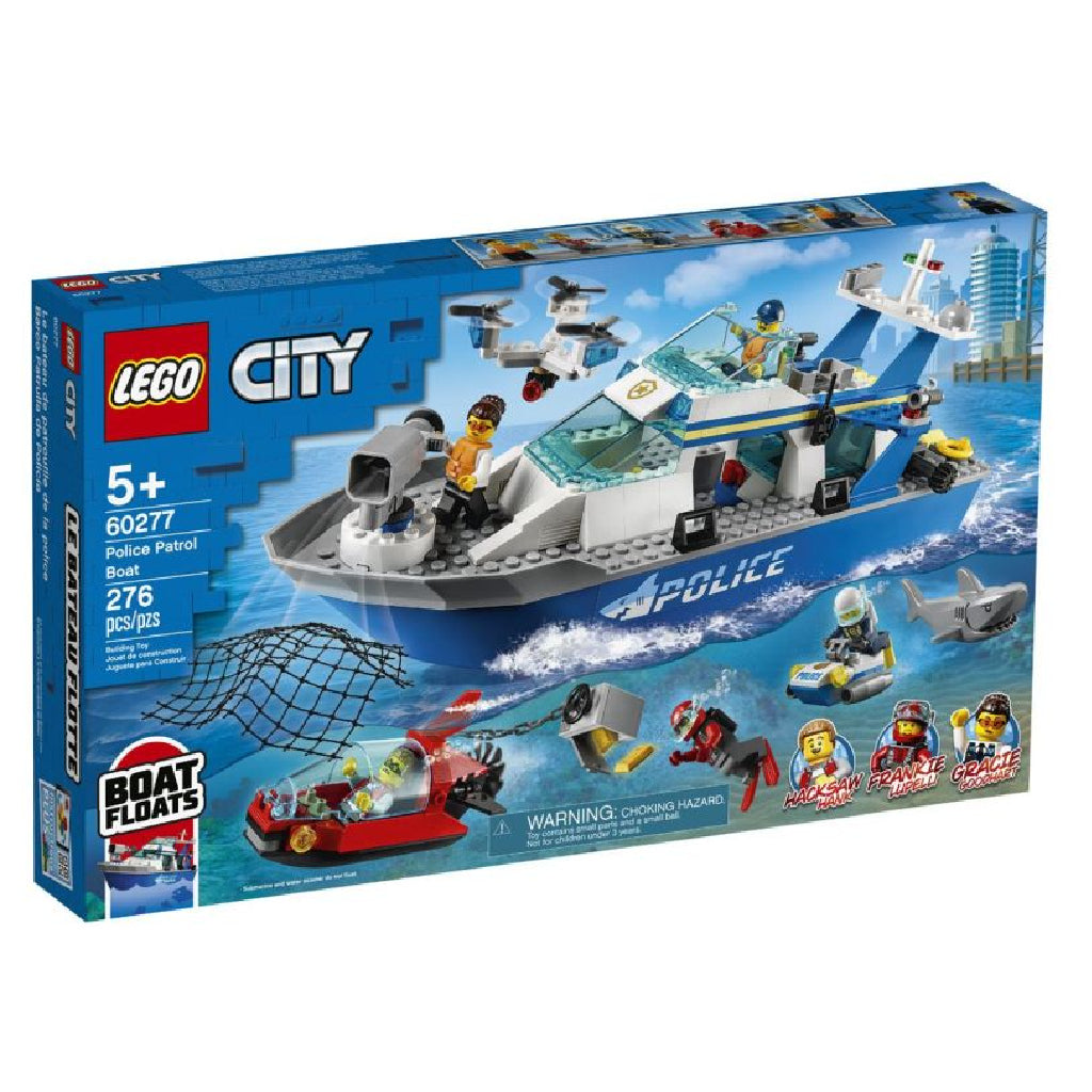 Lego city barco online