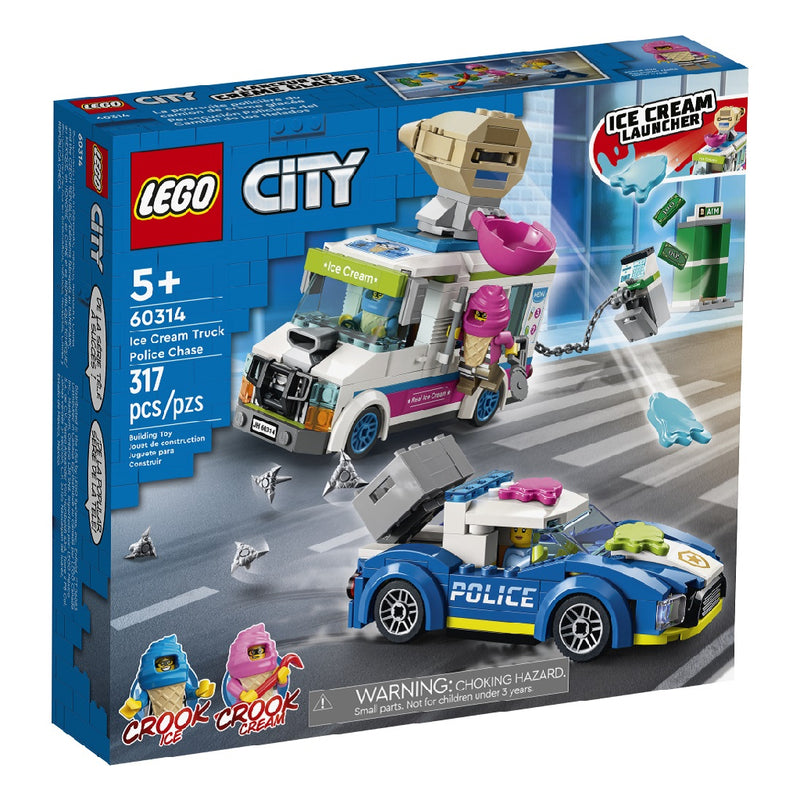 Lego City 60314 Persecución Policiaca del Camión de Los Helados