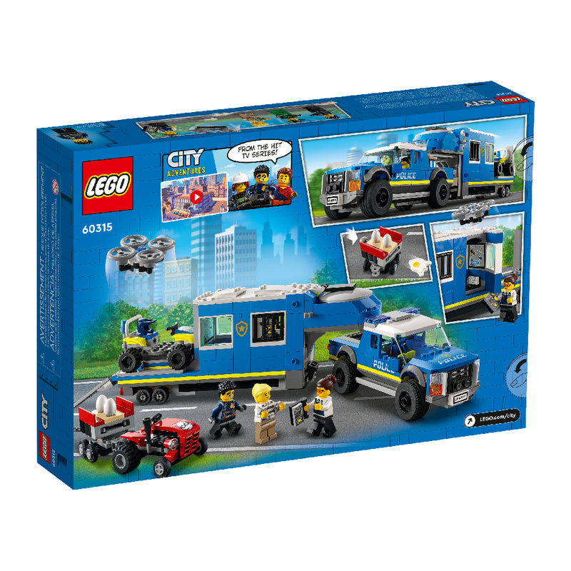 Lego City 60315 Central Móvil de Policía